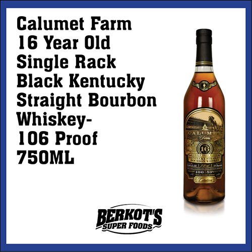 Calumet Farm 16 Year Whiskey Bourbon 750 ml