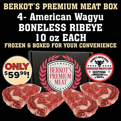 Meat Box- American Wagyu Boneless Ribeye 10 oz each 59.99